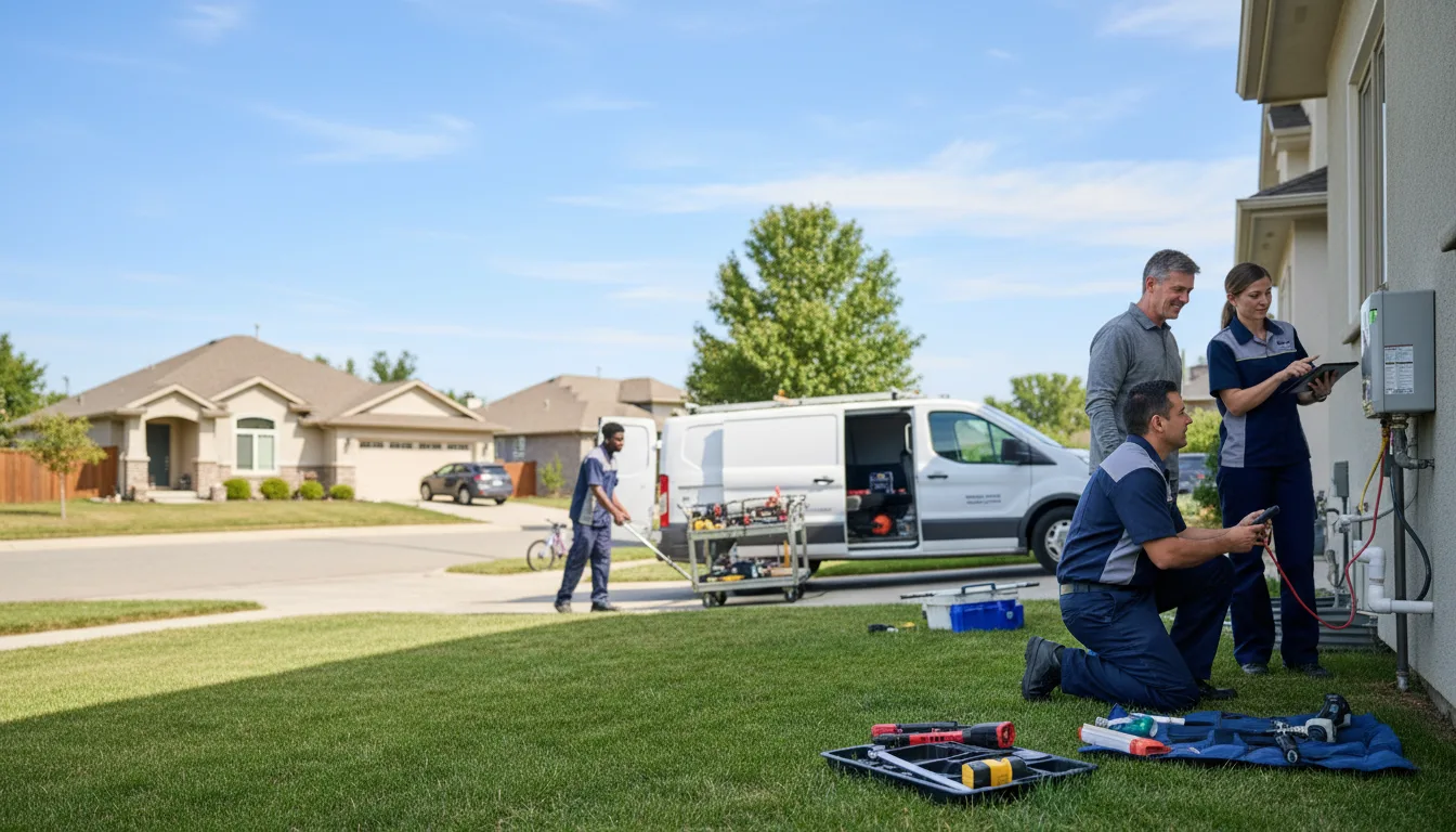 Tankless water heater service in Sevier, UT